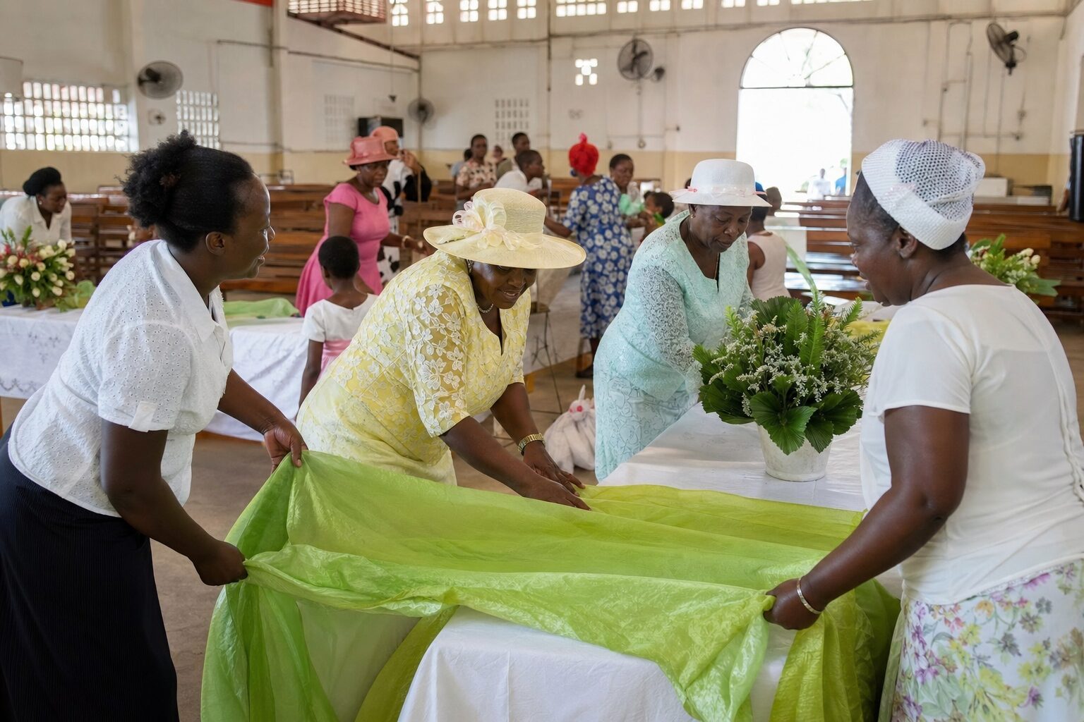 Événement d'une église haïtienne